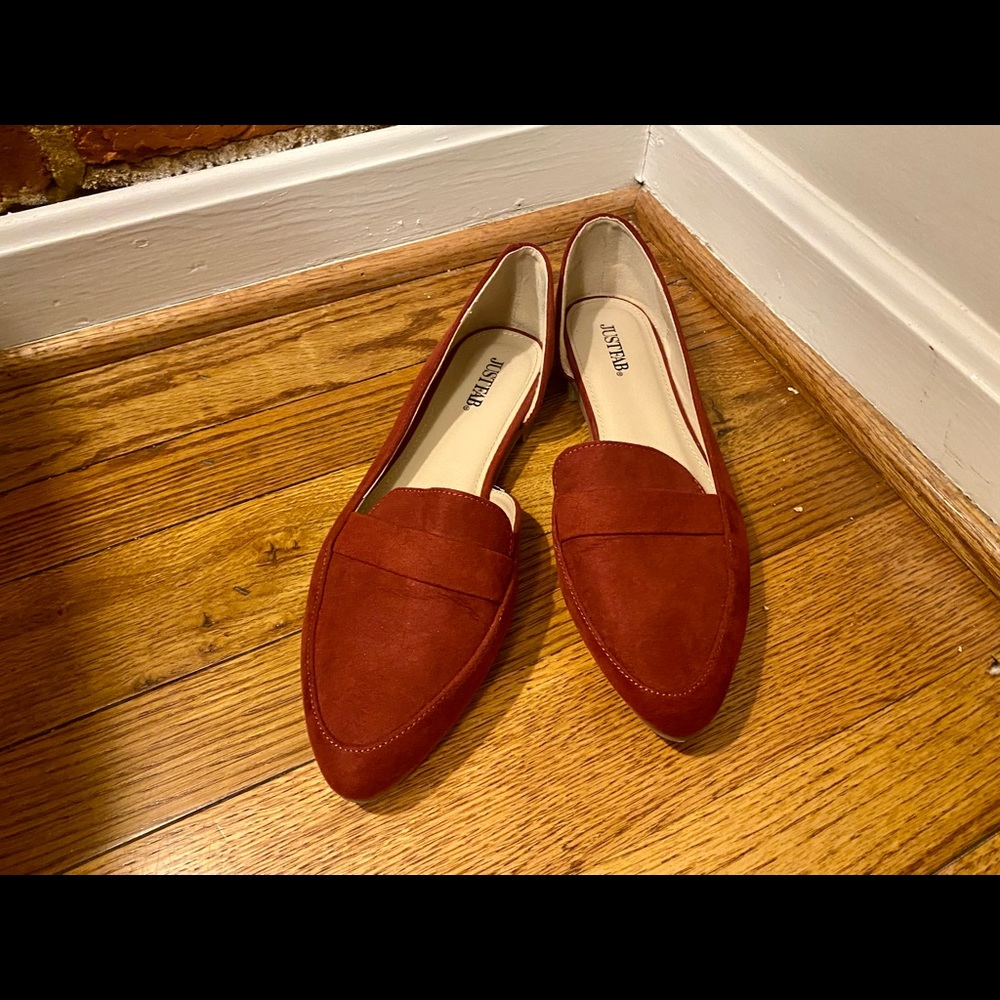 JustFab Eloise Pointed Toe Flat